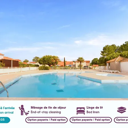 Maison Pour 5, Proche Plage, Piscine Commune